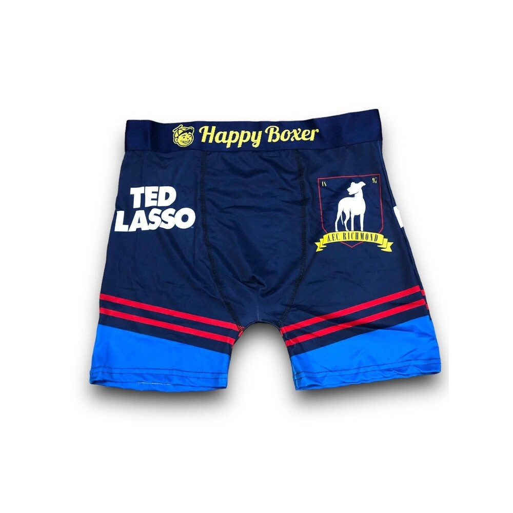 Happy Boxer Ted Lasso "Believe" Men's Boxer Brief + Crew Socks - Large